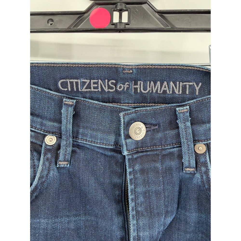 Citizens of Humanity Rocket High Rise Skinny Jeans 26 Dark Wash Indigo Stretch